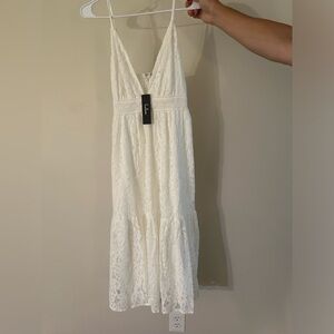 Lulus white dress